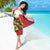 Custom Guyana Football Sarong Golden Jaguars Spirit - White - Wonder Print Shop