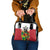Custom Guyana Football Shoulder Handbag Golden Jaguars Spirit - White - Wonder Print Shop