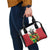 Custom Guyana Football Shoulder Handbag Golden Jaguars Spirit - White - Wonder Print Shop