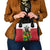 Custom Guyana Football Shoulder Handbag Golden Jaguars Spirit - White - Wonder Print Shop