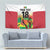 Custom Guyana Football Tapestry Golden Jaguars Spirit - White - Wonder Print Shop