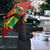 Custom Guyana Football Umbrella Golden Jaguars Spirit - White - Wonder Print Shop