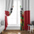 Custom Guyana Football Window Curtain Golden Jaguars Spirit - White - Wonder Print Shop