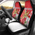 Personalized Luxembourg Goldcrest Regulus Car Seat Cover Red Roses - Wonder Print Shop