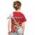 Personalized Luxembourg Goldcrest Regulus Kid T Shirt Red Roses - Wonder Print Shop