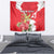 Personalized Luxembourg Goldcrest Regulus Tapestry Red Roses - Wonder Print Shop