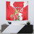 Personalized Luxembourg Goldcrest Regulus Tapestry Red Roses - Wonder Print Shop