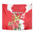 Personalized Luxembourg Goldcrest Regulus Tapestry Red Roses - Wonder Print Shop