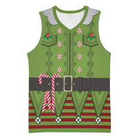 Christmas Costume Elf Basketball Jersey Classic Green Xmas Style - Wonder Print Shop