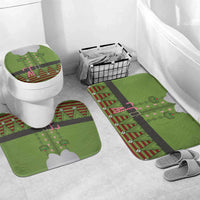 Christmas Costume Elf Bathroom Set Classic Green Xmas Style - Wonder Print Shop