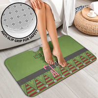 Christmas Costume Elf Bathroom Set Classic Green Xmas Style - Wonder Print Shop