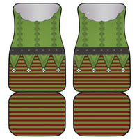 Christmas Costume Elf Car Mats Classic Green Xmas Style - Wonder Print Shop