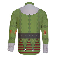 Christmas Costume Elf Family Matching Summer Maxi Dress and Hawaiian Shirt Classic Green Xmas Style - Wonder Print Shop
