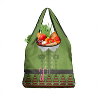 Christmas Costume Elf Grocery Bag Classic Green Xmas Style - Wonder Print Shop