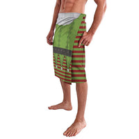 Christmas Costume Elf Lavalava Classic Green Xmas Style - Wonder Print Shop