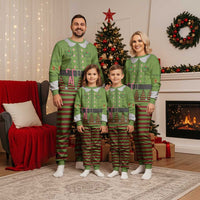 Christmas Costume Elf Christmas Pajama Set Classic Green Xmas Style - Wonder Print Shop