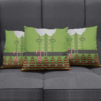 Christmas Costume Elf Pillow Cover Classic Green Xmas Style - Wonder Print Shop