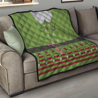 Christmas Costume Elf Quilt Classic Green Xmas Style - Wonder Print Shop