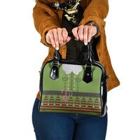 Christmas Costume Elf Shoulder Handbag Classic Green Xmas Style - Wonder Print Shop