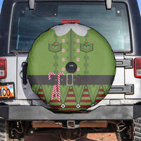 Christmas Costume Elf Spare Tire Cover Classic Green Xmas Style - Wonder Print Shop