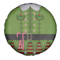 Christmas Costume Elf Spare Tire Cover Classic Green Xmas Style - Wonder Print Shop
