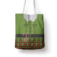 Christmas Costume Elf Tote Bag Classic Green Xmas Style - Wonder Print Shop