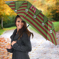 Christmas Costume Elf Umbrella Classic Green Xmas Style - Wonder Print Shop