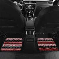 F Caw F Christmas Raven Personalized Car Mats Holiday Crow Festive - Wonder Print Shop