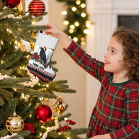 F Caw F Christmas Raven Personalized Christmas Stocking Holiday Crow Festive - Wonder Print Shop