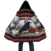 F Caw F Christmas Raven Personalized Cloak Holiday Crow Festive - Wonder Print Shop