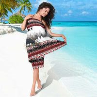 F Caw F Christmas Raven Personalized Sarong Holiday Crow Festive - Wonder Print Shop