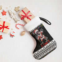 F Caw F Raven Christmas Stocking Funny Santa Crow - Wonder Print Shop