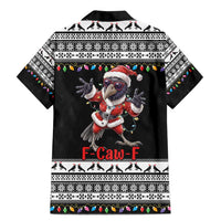 F Caw F Raven Christmas Family Matching Mermaid Dress and Hawaiian Shirt Funny Santa Crow - Wonder Print Shop