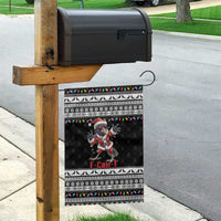 F Caw F Raven Christmas Garden Flag Funny Santa Crow - Wonder Print Shop