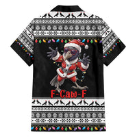 F Caw F Raven Christmas Hawaiian Shirt Funny Santa Crow - Wonder Print Shop