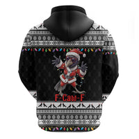 F Caw F Raven Christmas Hoodie Funny Santa Crow - Wonder Print Shop