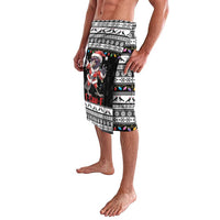 F Caw F Raven Christmas Lavalava Funny Santa Crow - Wonder Print Shop