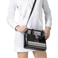 F Caw F Raven Christmas Shoulder Handbag Funny Santa Crow - Wonder Print Shop