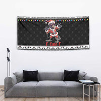 F Caw F Raven Christmas Tapestry Funny Santa Crow - Wonder Print Shop
