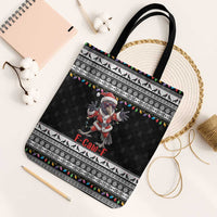 F Caw F Raven Christmas Tote Bag Funny Santa Crow - Wonder Print Shop