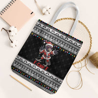 F Caw F Raven Christmas Tote Bag Funny Santa Crow - Wonder Print Shop