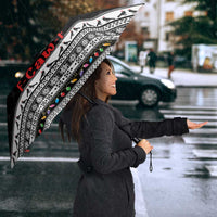 F Caw F Raven Christmas Umbrella Funny Santa Crow - Wonder Print Shop