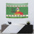 Suriname Christmas Tapestry Lesser Kiskadee With White Jungle Geranium - Wonder Print Shop