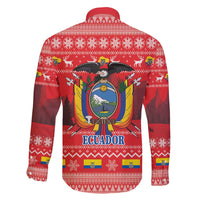 Ecuador Andean Condor Christmas Family Matching Puletasi and Hawaiian Shirt Dios Patria y Libertad - Wonder Print Shop