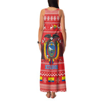 Ecuador Andean Condor Christmas Family Matching Tank Maxi Dress and Hawaiian Shirt Dios Patria y Libertad - Wonder Print Shop