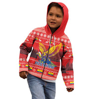 Ecuador Andean Condor Christmas Kid Hoodie Dios Patria y Libertad - Wonder Print Shop