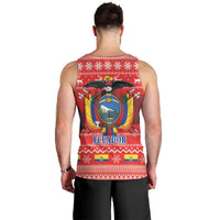 Ecuador Andean Condor Christmas Men Tank Top Dios Patria y Libertad - Wonder Print Shop