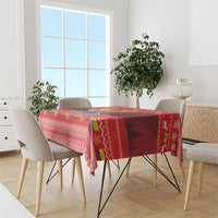 Ecuador Andean Condor Christmas Tablecloth Dios Patria y Libertad - Wonder Print Shop