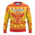 Montenegro Christmas Ugly Christmas Sweater Double-headed Eagle With Christmas Pattern - Wonder Print Shop
