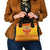 Montenegro Christmas Shoulder Handbag Double-headed Eagle With Christmas Pattern